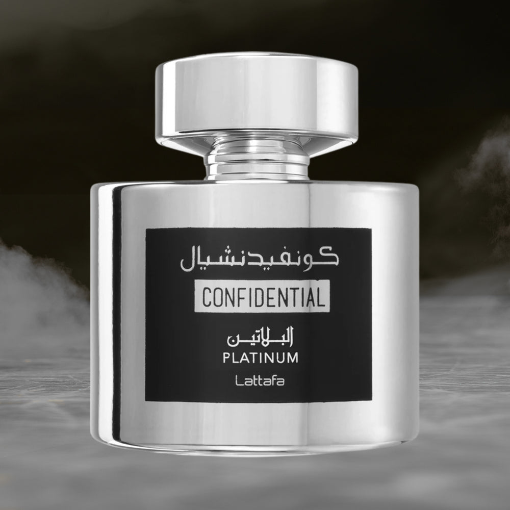 Confidential Platinum - Lattafa - Eau De Parfum Mixte 100ml