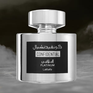 Confidential Platinum - Lattafa - Eau De Parfum Mixte 100ml