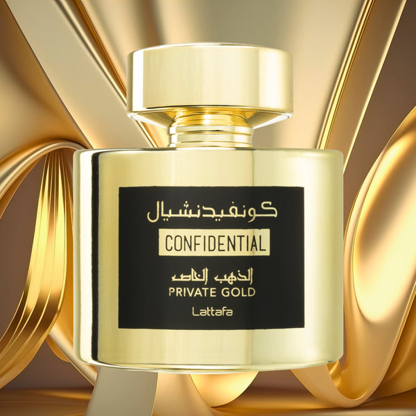 Confidential Private Gold - Lattafa - Eau De Parfum Mixte 100ml