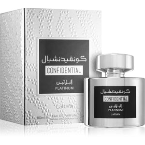 Confidential Platinum - Lattafa - Eau De Parfum Mixte 100ml image 1