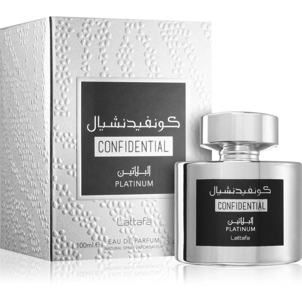 Confidential Platinum - Lattafa - Eau De Parfum Mixte 100ml image 1