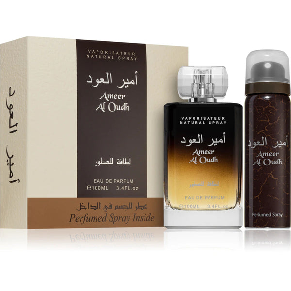 Ameer Al Oudh (Coffret Parfum & Déo) - Lattafa - Eau De Parfum Mixte 100ml